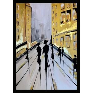 UV Soyut Kızlar Tablo 75x105cm