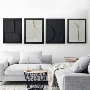 4 lü Set Bohemian Tablo 130x170cm