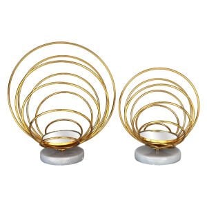 2li Set Mumluk Altın 28x31cm