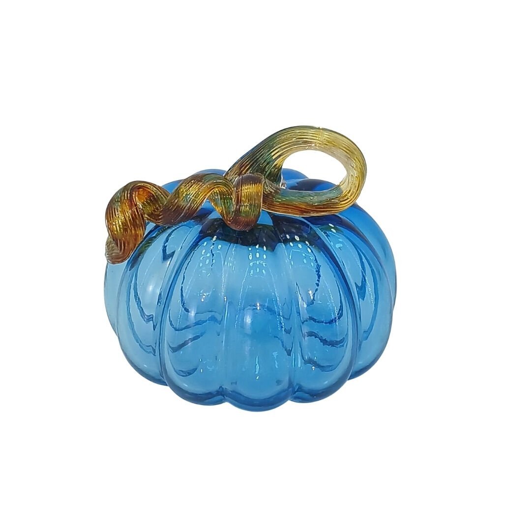 Cam Balkabağı Obje 11x13cm