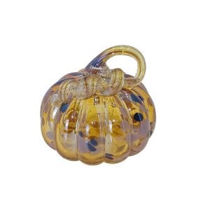 Cam Balkabağı Obje 11x13cm