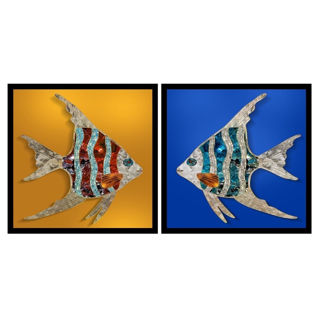 UV 2li Set Balıklar Tablo 85x170cm