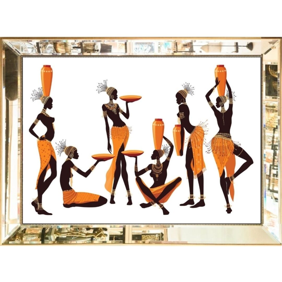 Ayna Çer. UV AfrikaTablo 83x113cm