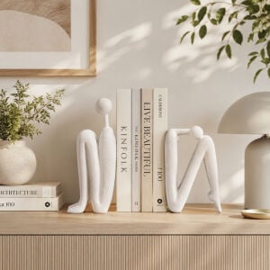 2li Set Kitap Tutucu 9x26cm