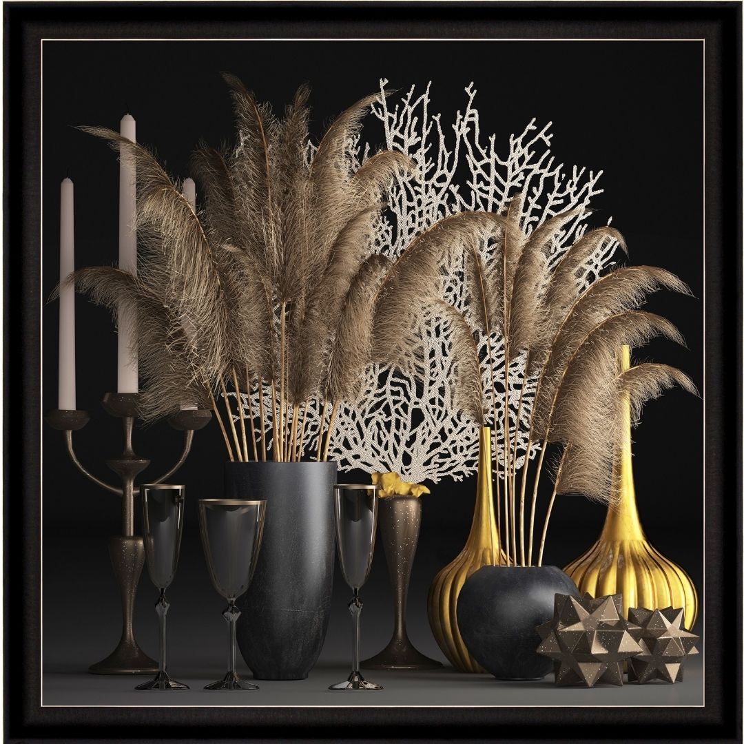 UV Vizon Pampas Tablo 105x105cm