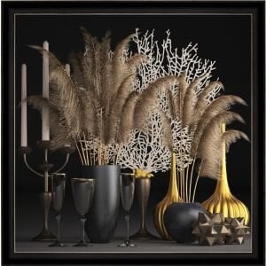 UV Vizon Pampas Tablo 105x105cm