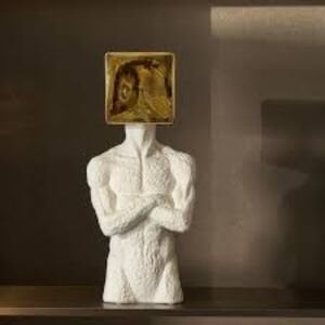 Soyut Büst Obje 17x36cm