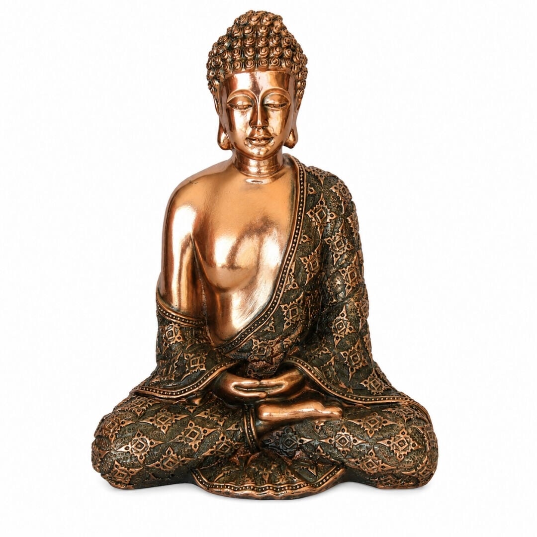 Bakır Buda Biblo 15x19cm