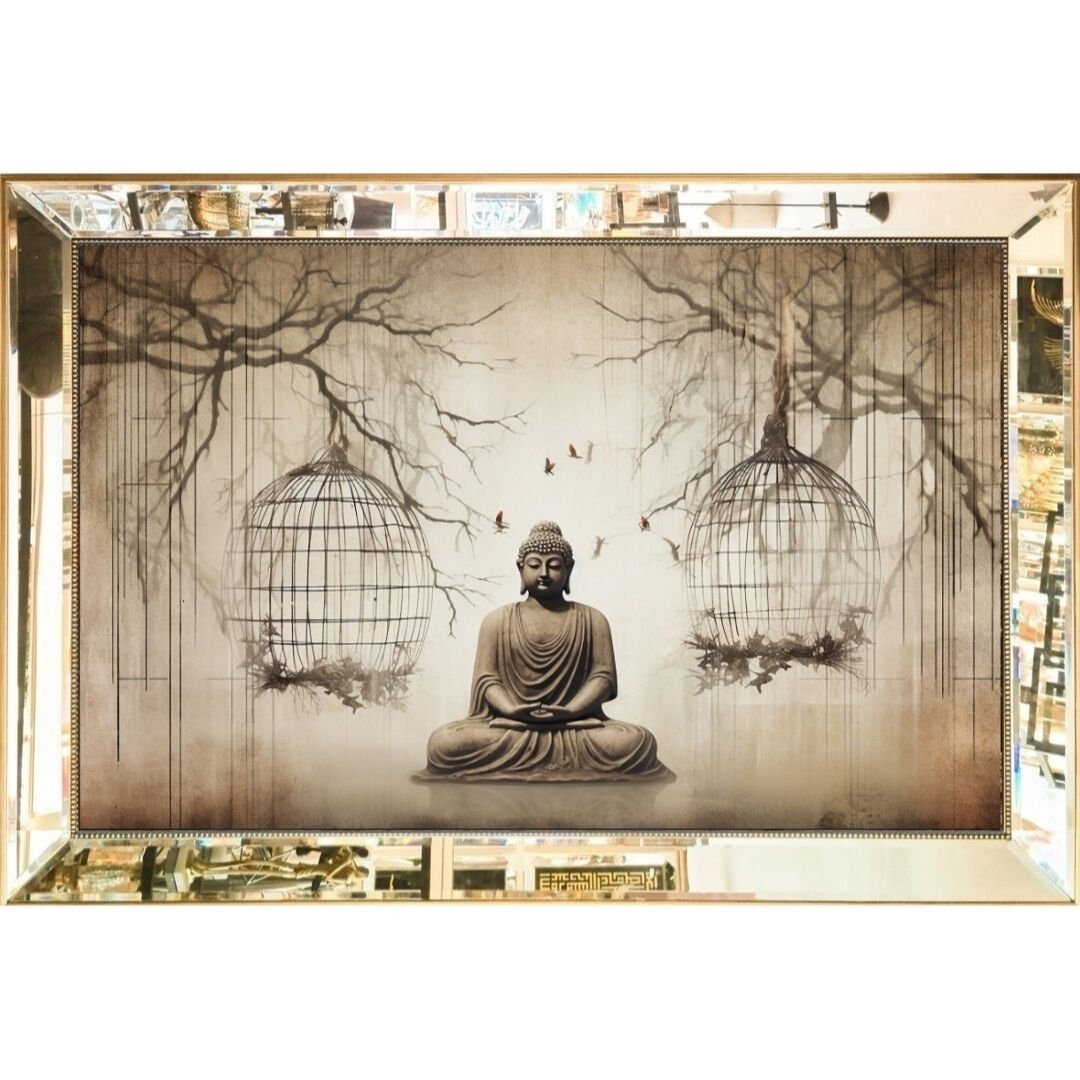 Ayna Çer. UV Buda Tablo 83x113cm