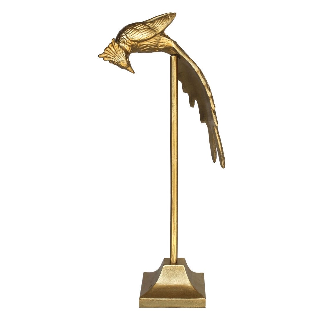 Döküm Kaideli Kuş 20x45cm