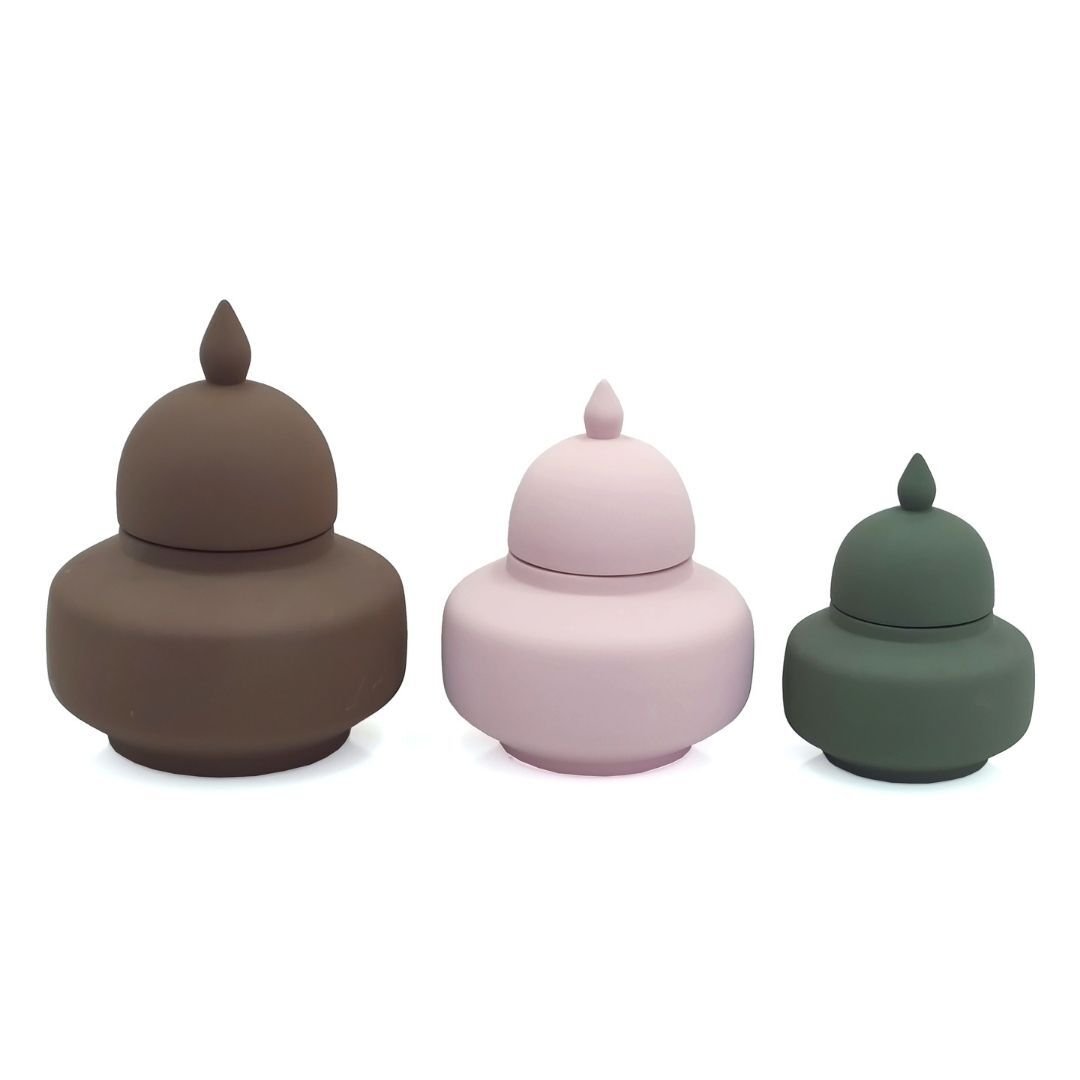 3lü Set Gözde Küp Bahar 22x28cm
