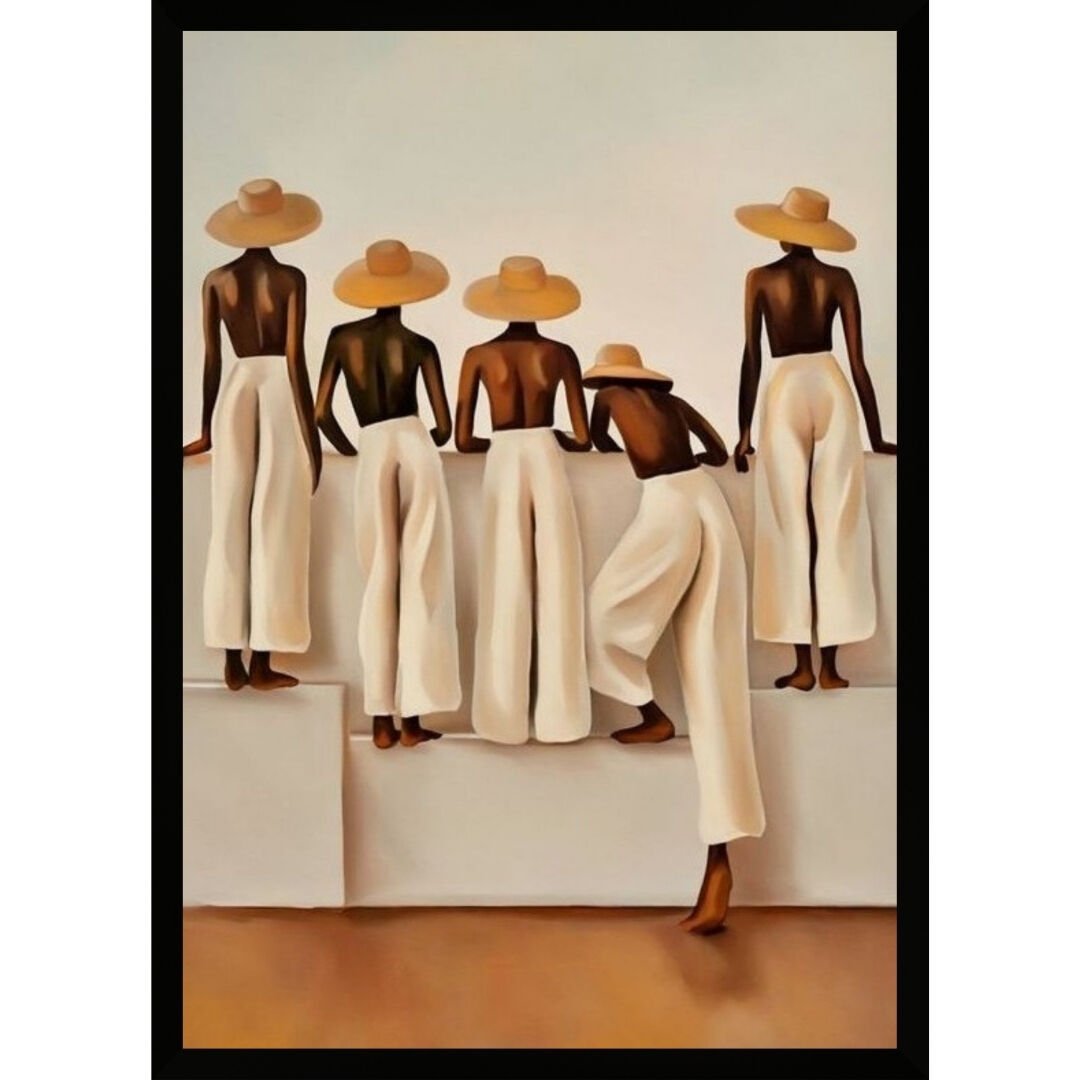 UV Afrikalı Çocuklar Tablo  75x105cm