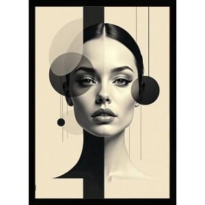 UV Soft Kadın Tablo 60x80cm