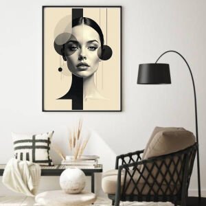 UV Soft Kadın Tablo 60x80cm