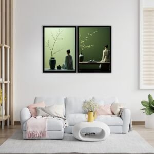 UV 2li Set Kadınlar Tablo 80x120cm