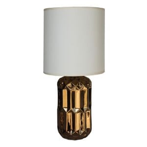 Cambridge Altın Abajur 24x53cm