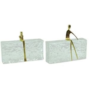 2li Set Kristal Kaideli Adamlar 16x26cm