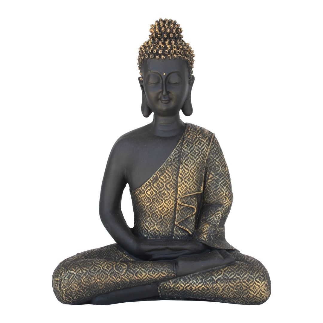 Oturan Budha Eskitme 26x34cm