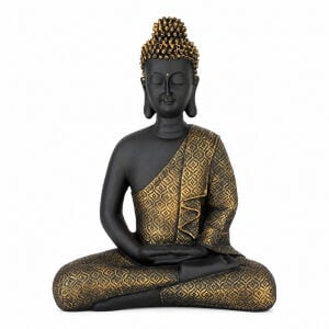 Oturan Budha Eskitme 26x34cm