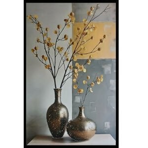 Epoksi Vazolar Tablo 75x115cm