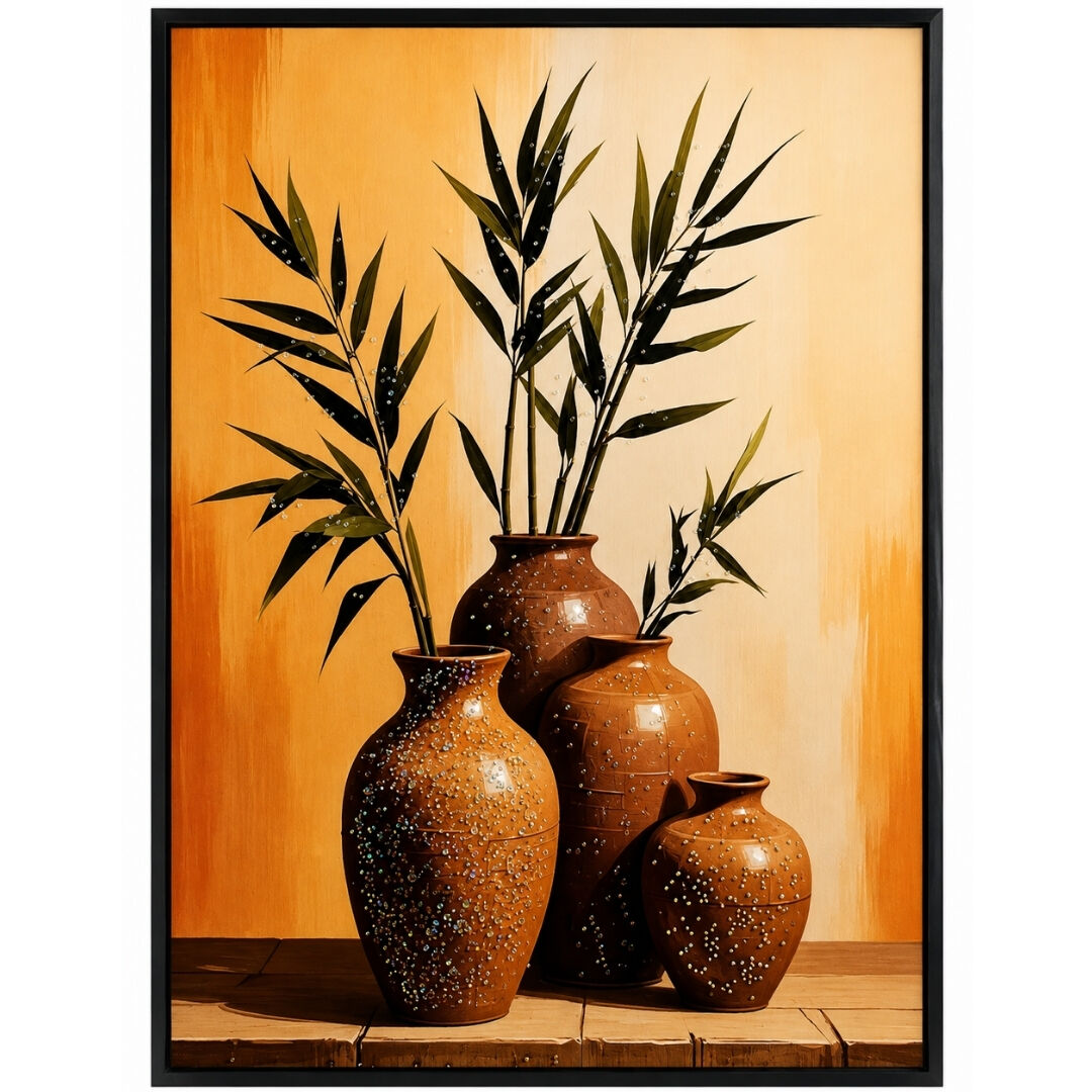 Epoksi Vazolar Tablo 75X115cm