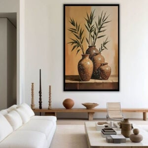 Epoksi Vazolar Tablo 75X115cm