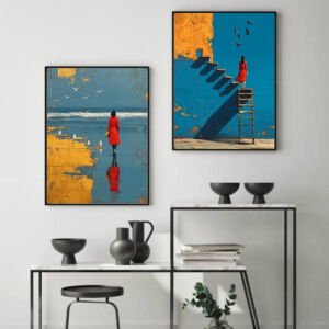 UV 2li Set Kadınlar Tablo 80x120cm