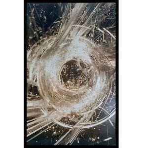 Epoksi Soyut Tablo 75x115cm