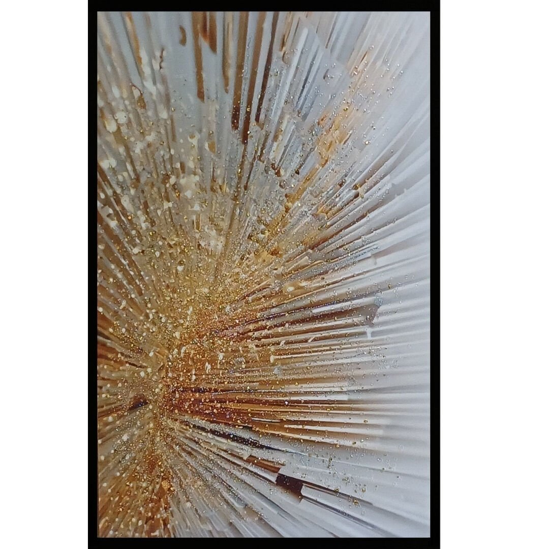 Epoksi Soyut Tablo 75x115cm