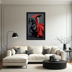 UV Atlı Kontes Tablo 105x155cm