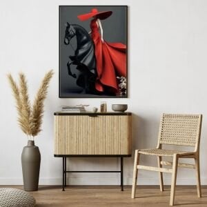 UV Atlı Kontes Tablo 60x80cm