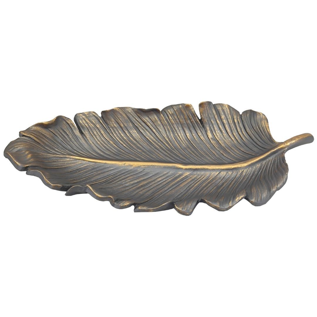 Yaprak Tabak Eskitme 28x54cm