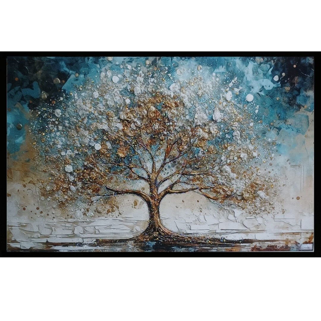 Epoksi Ağaç Tablo 75x115cm