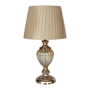 Abajur Cam Altın 30x54cm