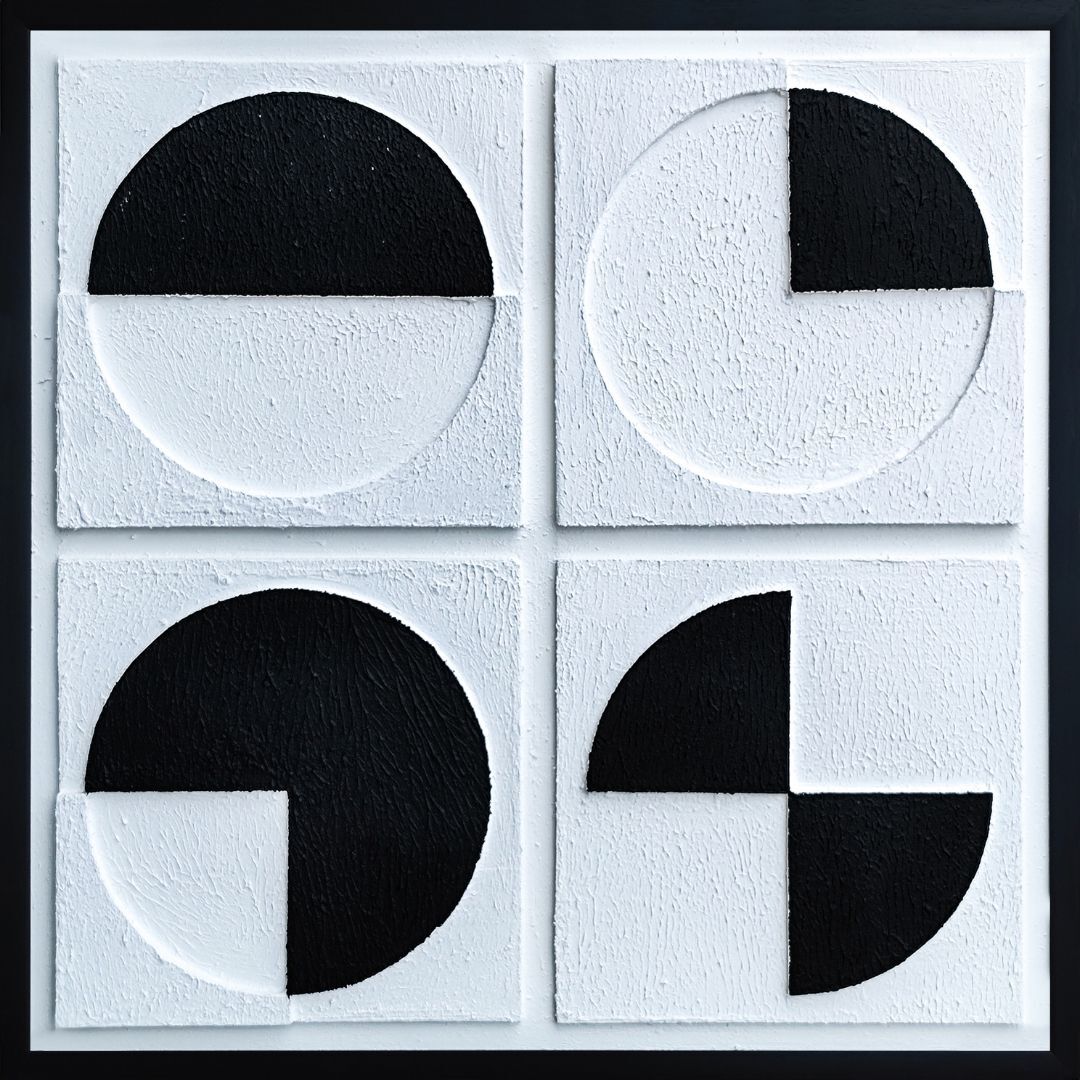 Bohemian Tablo 105x105cm