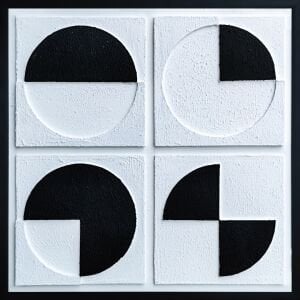 Bohemian Tablo 105x105cm