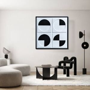 Bohemian Tablo 105x105cm