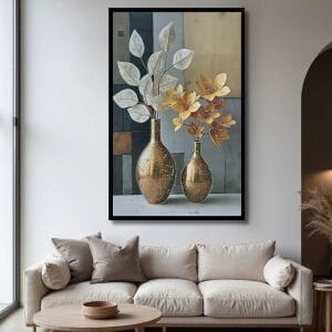 Epoksi Vazolar Tablo 75x115cm