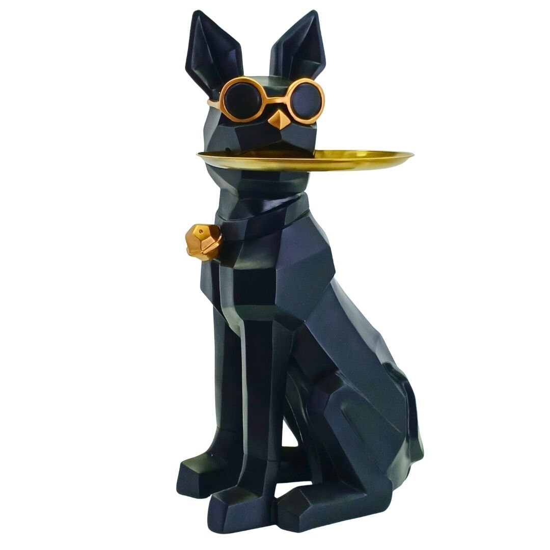 Gözlüklü Köpek Sunumluk 33x68cm