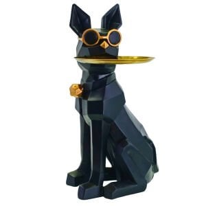 Gözlüklü Köpek Sunumluk 33x68cm