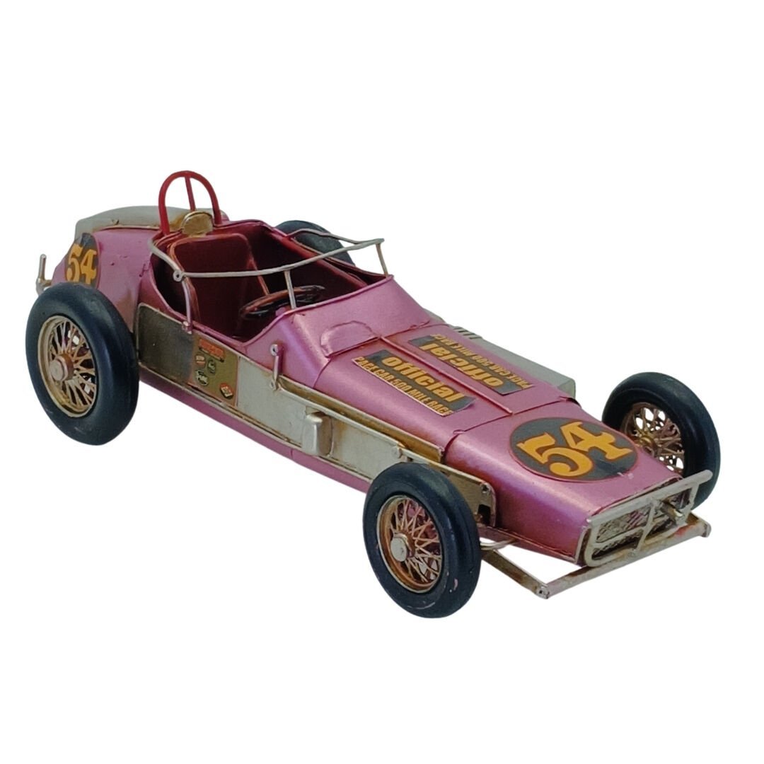 Retro Yarış Arabası-2 13x32cm