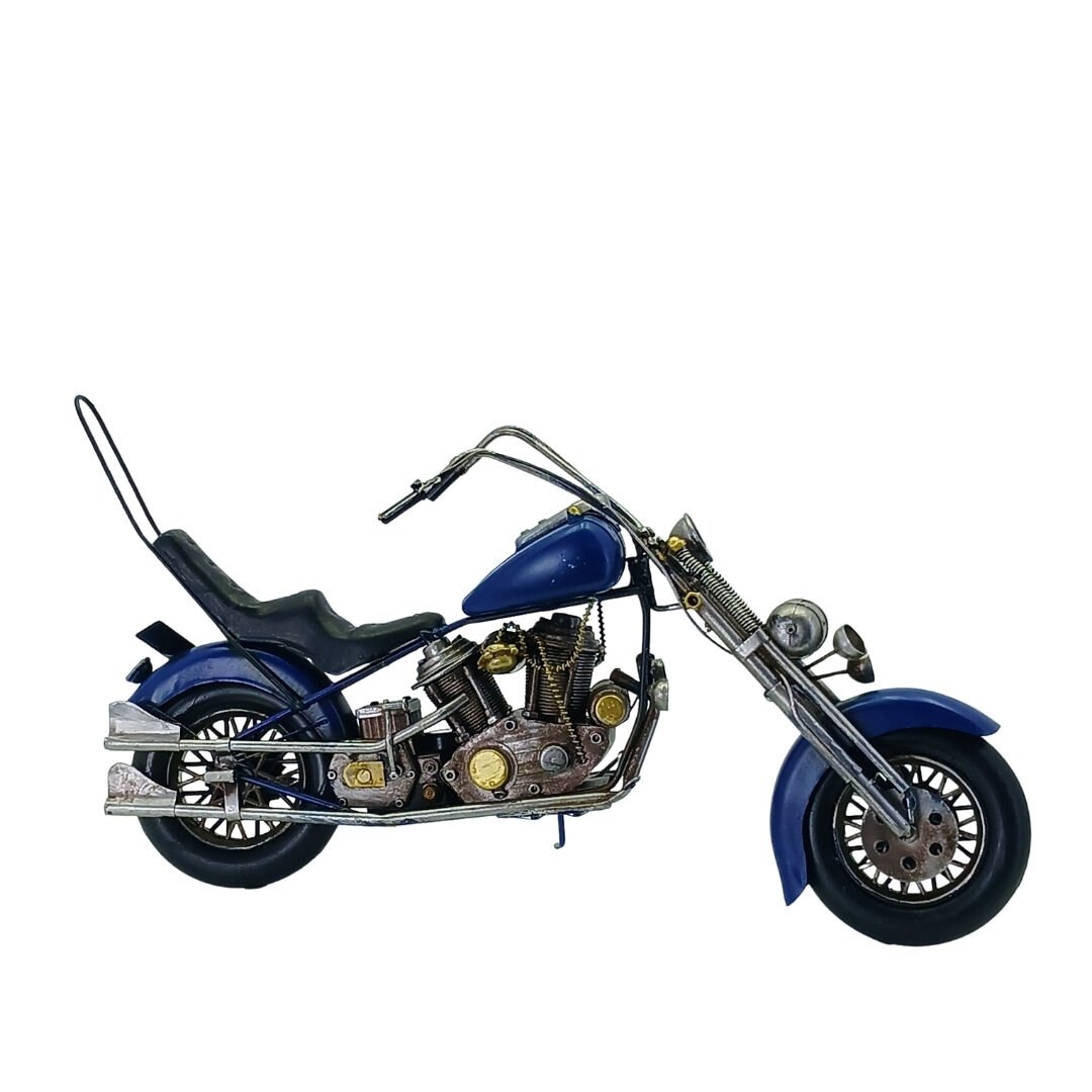 Retro Custom Motosiklet 24x45cm