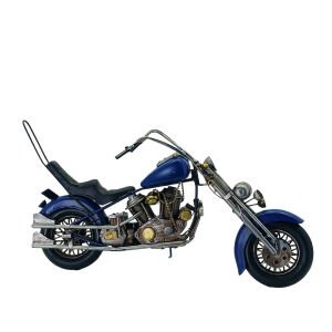 Retro Custom Motosiklet 24x45cm