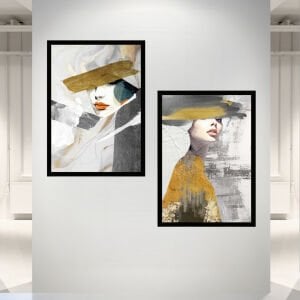 UV Kadın Tablo 75x105 cm