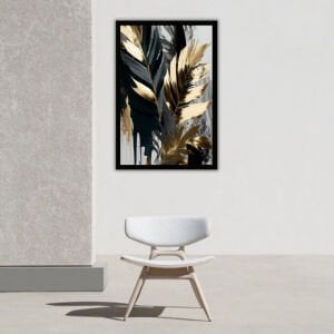 UV Yapraklar Tablo 75x105cm