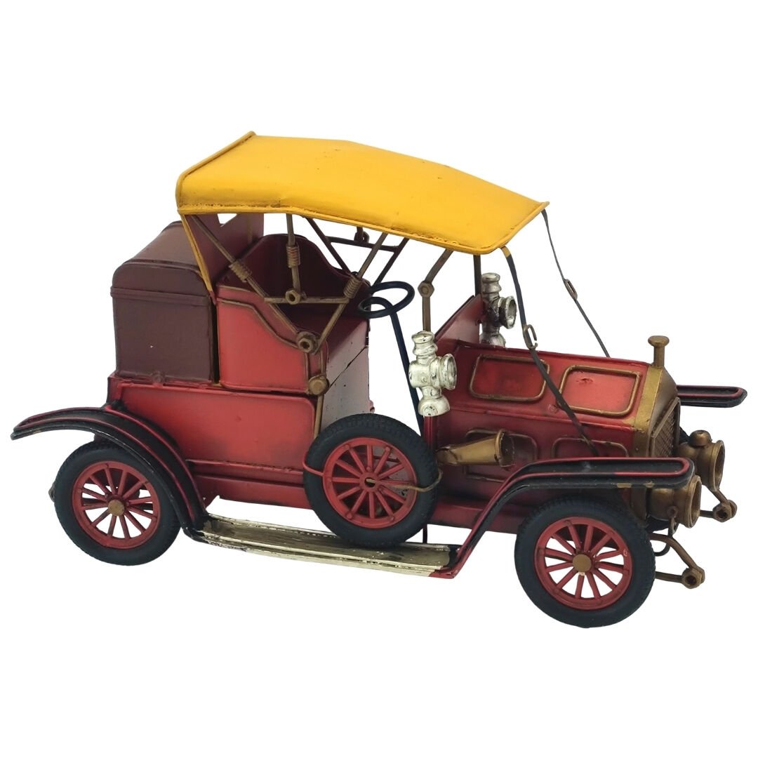 Retro Metal Antika Araba 16x26cm