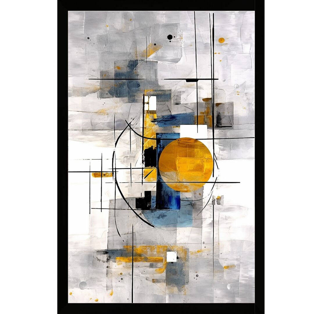 UV Soyut Tablo 75x105cm