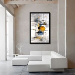 UV Soyut Tablo 75x105cm