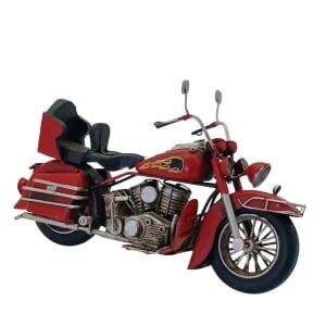 Retro Motosiklet 15x27cm