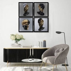 UV 4lü Set David Tablo 96x96cm